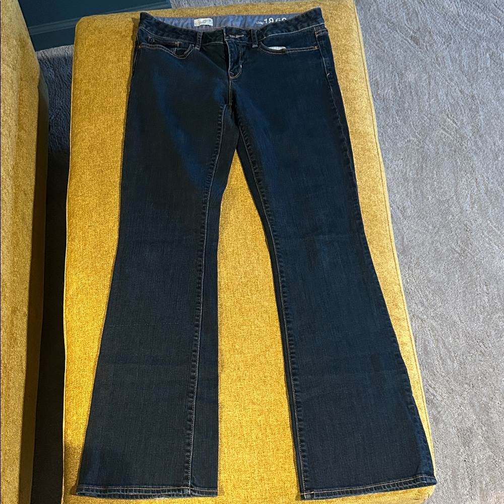 Women's Dark Blue Flare Jeans